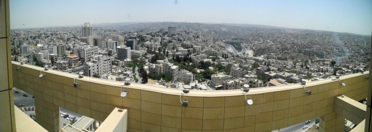 Amman - Blick vom Hotel Le Royal